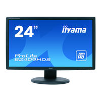 Iiyama ProLite E2409HDS Gebruikershandleiding