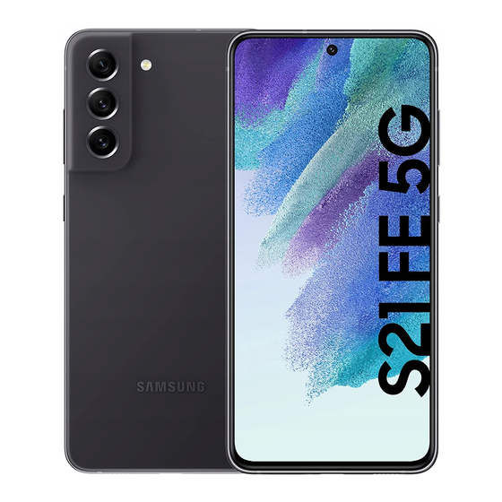 Samsung SM-G990B/DS Gebruiksaanwijzing