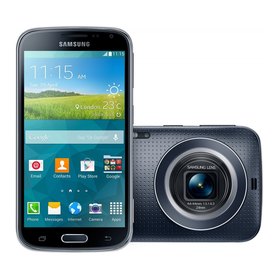 Samsung Galaxy K Zoom C115 Gebruiksaanwijzing