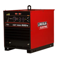 Lincoln Electric HOT ROD 500S Gebruiksaanwijzing