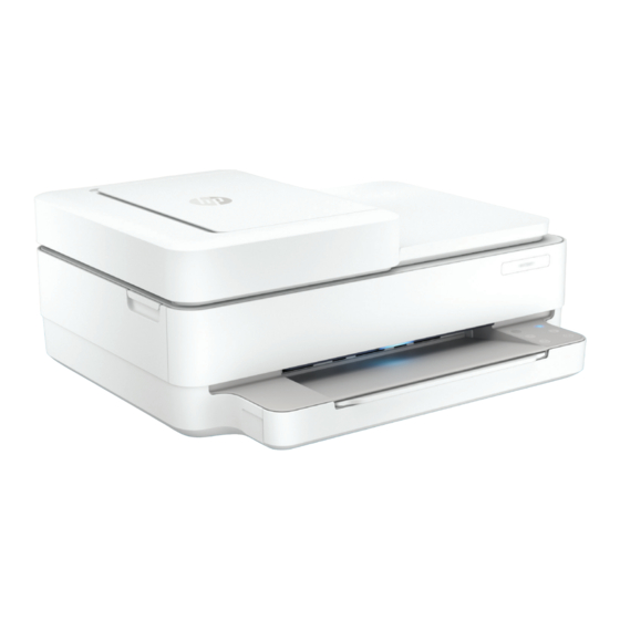 HP DeskJet Plus Ink Advantage 6400 All-in-One Series Gebruikershandleiding