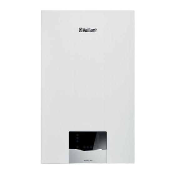 Vaillant VHR S 10CS/1-5 Installatiehandleiding