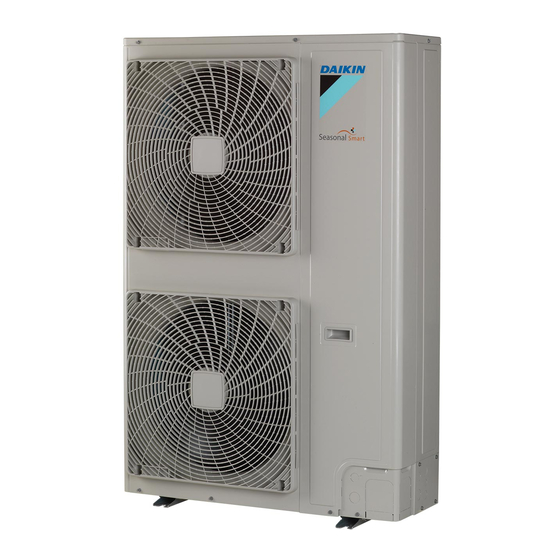 Daikin RZAG-LV1 Series Uitgebreide Handleiding Voor De Installateur