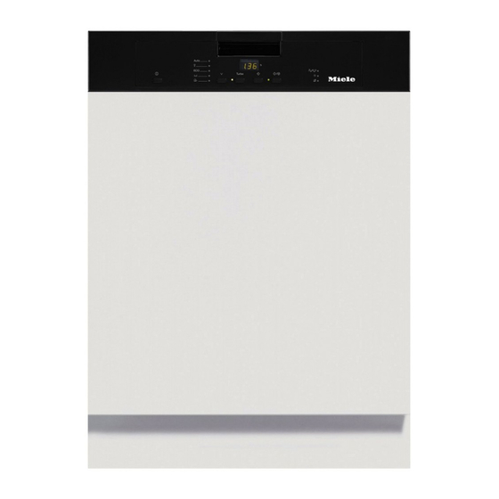 Miele G4410 Gebruiksaanwijzing