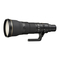 Nikon NIKKOR AF-S NIKKOR 800mm f/5.6E FL ED VR Handleiding