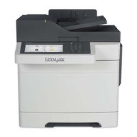 Lexmark CX517 Gebruikershandleiding