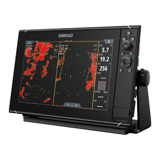 Simrad NSS EVO3 Series Installatiehandleiding