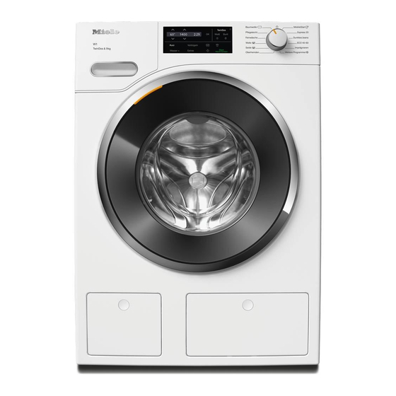 Miele WWG 760 WPS Gebruiksaanwijzing