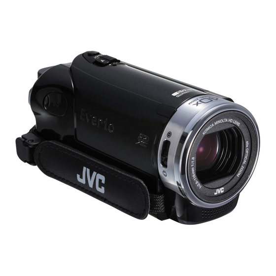 JVC Everio GZ-EX210 Gebruikershandleiding