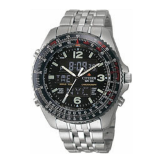 Citizen Wingman 6 C460 Korte Handleiding