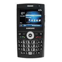 Samsung SGH-i600 Gebruiksaanwijzing