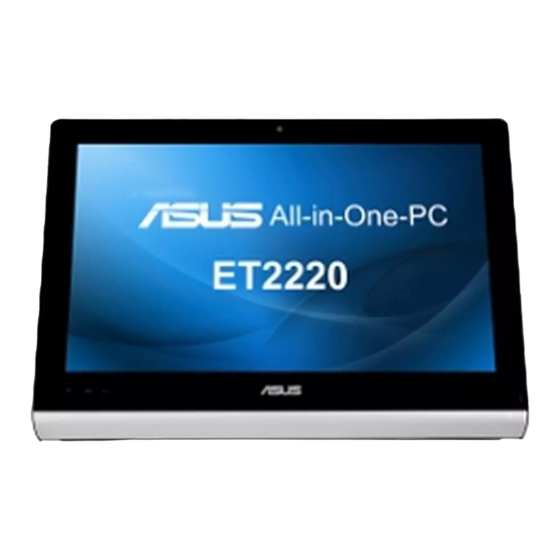 ASus ET2220 Series Gebruikershandleiding