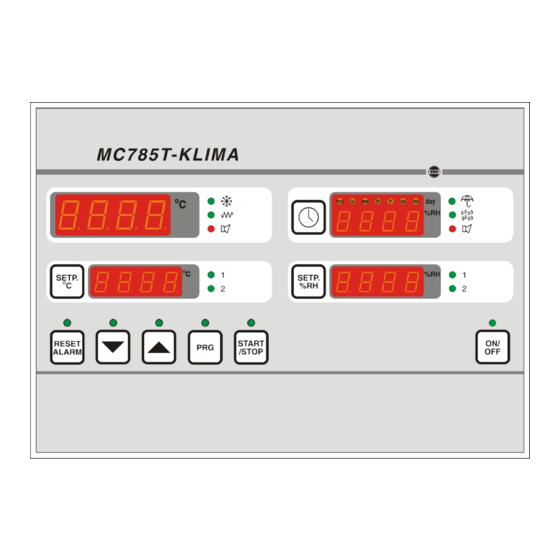 VDH Products MC 785T-KLIMA Gebruiksaanwijzing