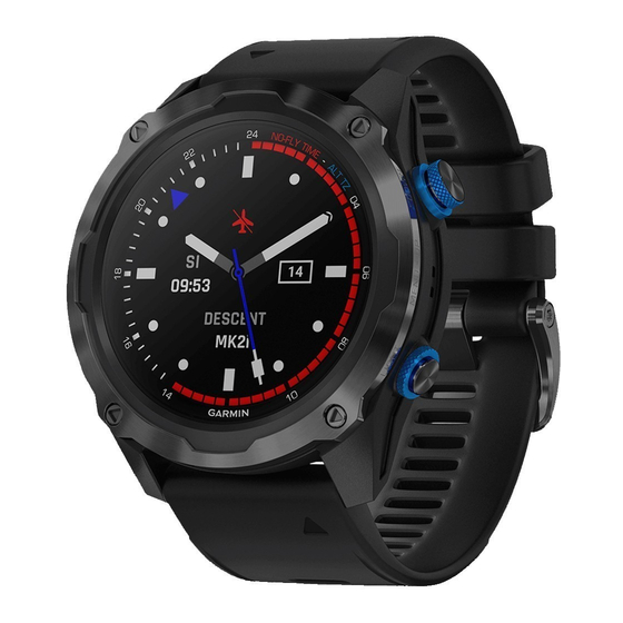 Garmin DESCENT MK2I Gebruikershandleiding