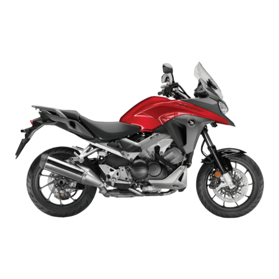 Honda VFR800X 2016 Instructieboekje