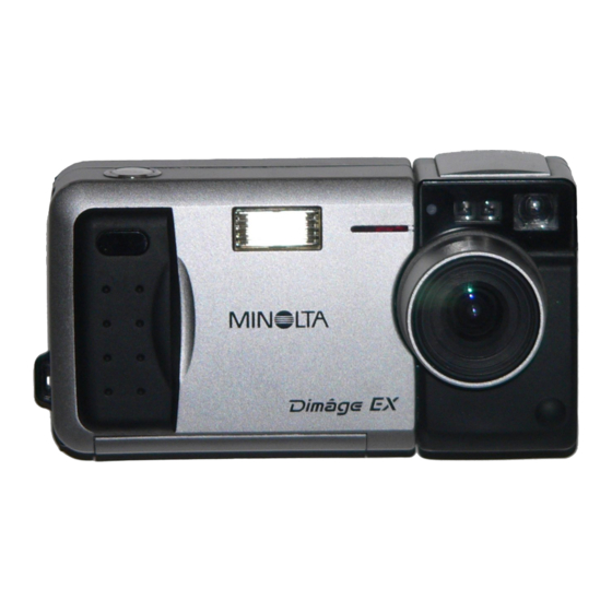 Minolta Digita Dimage EX Gebruikershandleiding