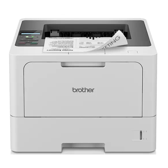 Brother HL-L5210DN Gebruikershandleiding