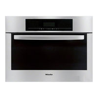 Miele DG 5030 Gebruiks- En Montagehandleiding