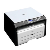 Ricoh SP 213SFNW Gebruikershandleiding