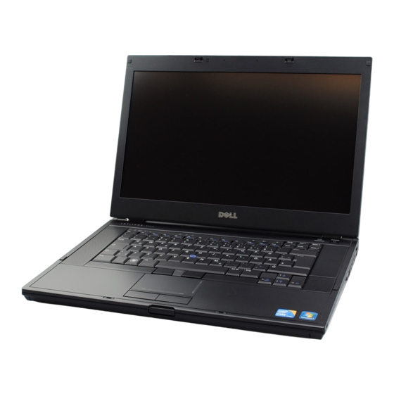 Dell Latitude E6510 Onderhoudshandleiding