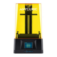 Anycubic PHOTON MONO Gebruikershandleiding
