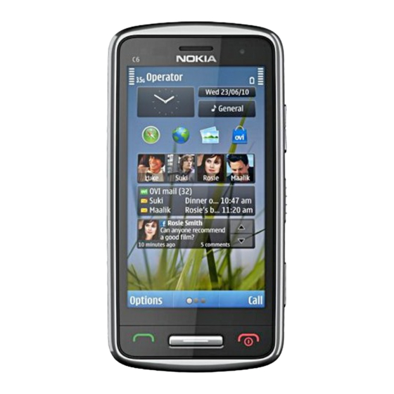 Nokia C6-01 Gebruikershandleiding