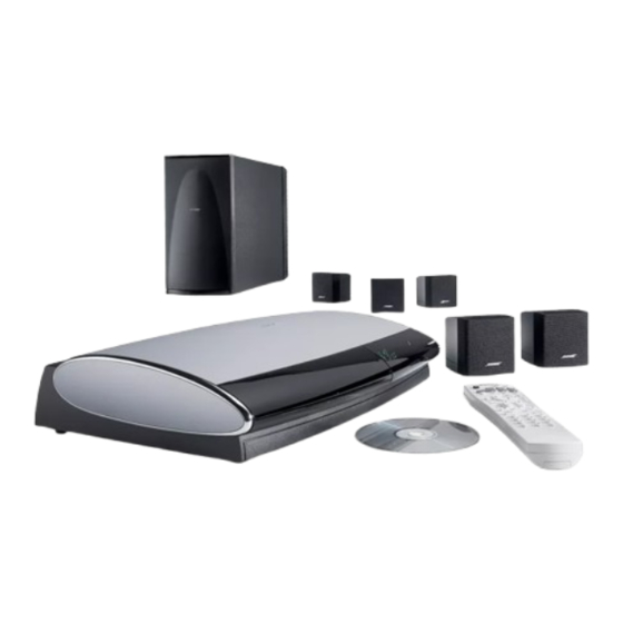 Bose Lifestyle 18 System Gebruiksaanwijzing