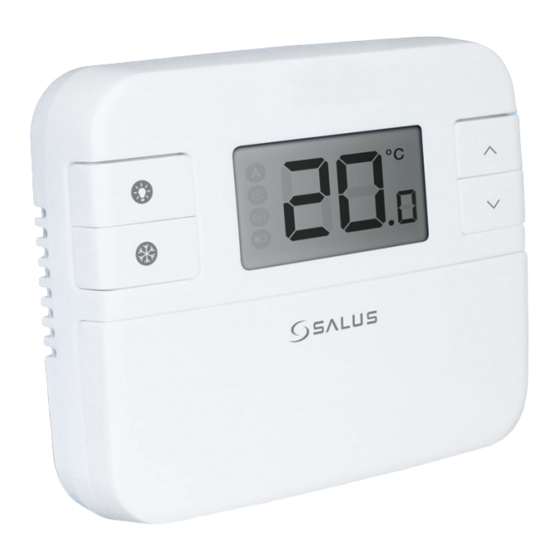 Salus Controls RT310 Beknopte Installatiehandleiding