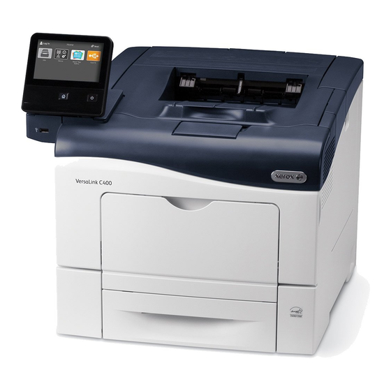 Xerox VersaLink C400 Handleiding Voor De Gebruiker