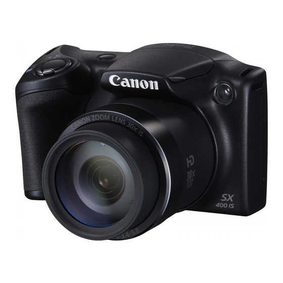 Canon PowerShot SX400 IS Gebruikershandleiding