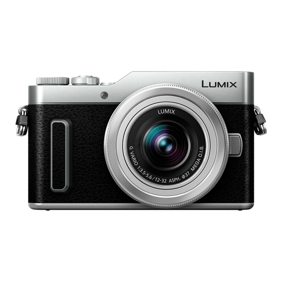 Panasonic LUMIX DC-GX880 Gebruiksaanwijzing