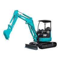 KOBELCO SK30SR-6E Bedieningshandleiding