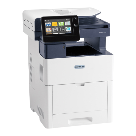 Xerox VersaLink C505 Handleiding Voor De Gebruiker