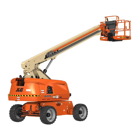 JLG 600S Handleiding