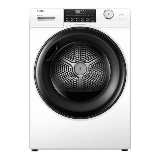 Haier HD90-A2959 Gebruikershandleiding