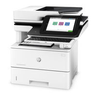 HP LaserJet Managed MFP E52545dn Gebruikershandleiding