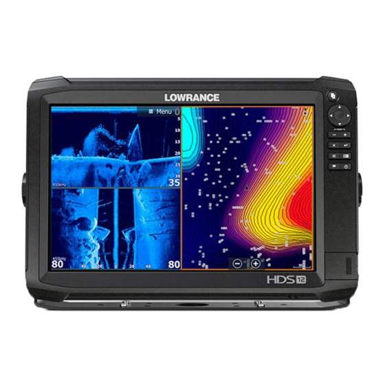 Lowrance HDS Carbon Verkorte Handleiding