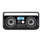 AudioSonic Rockblaster RD-1556 - Handleiding draagbare radio