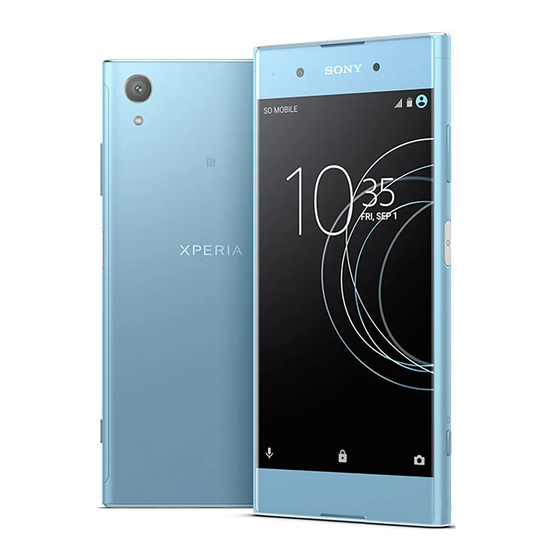 Sony Xperia XA1 Plus G3421 Gebruikershandleiding