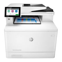 HP Color LaserJet Enterprise MFP M480 Gebruikershandleiding