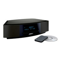 Bose Wave Music System IV Gebruikershandleiding