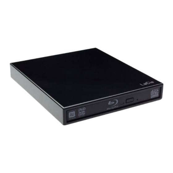 LaCie Slim Blu-ray Gebruikershandleiding