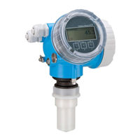 Endress+Hauser Micropilot FMR50 PROFIBUS PA Beknopte Handleiding