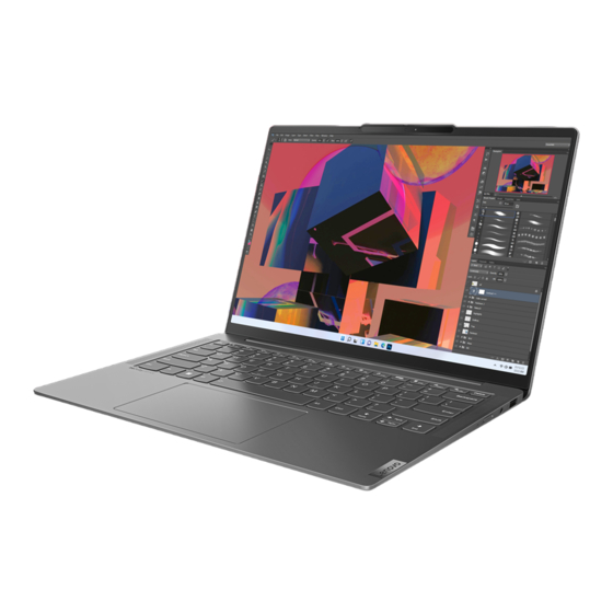 Lenovo Yoga Slim 6 14IAP8 Gebruikershandleiding