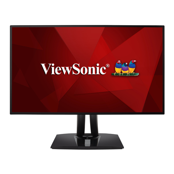 ViewSonic VP2768 Gebruikshandleiding