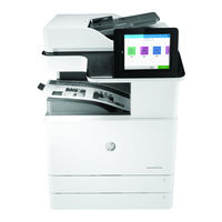 HP LaserJet Managed MFP E72425 Gebruikershandleiding