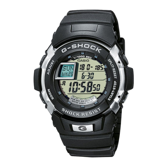 Casio 3095 Gebruiksaanwijzing