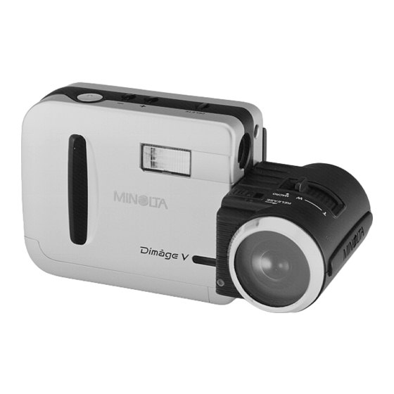 Minolta Dimage V Gebruiksaanwijzing