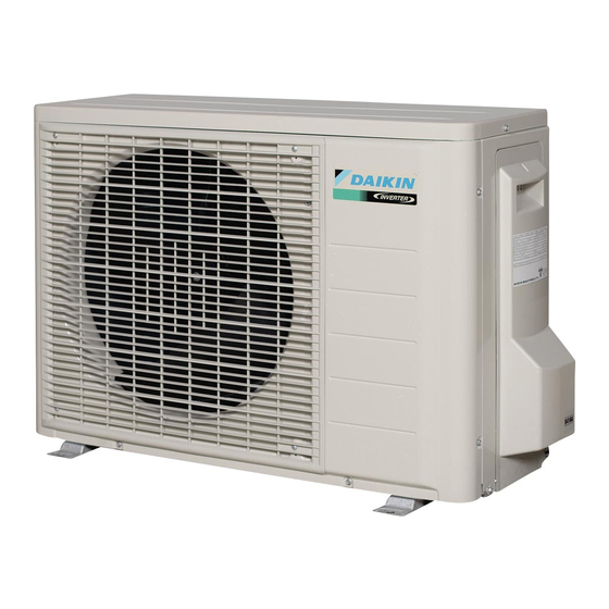 Daikin RXJ20M5V1B Handleiding Voor De Installateur