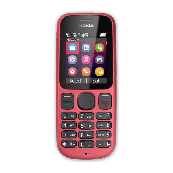 Nokia 101 Gebruikershandleiding